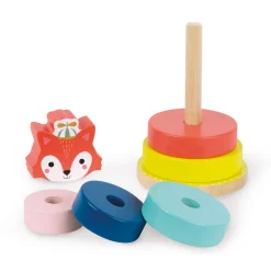 Janod Baby Forest - Stapeltoren Vos