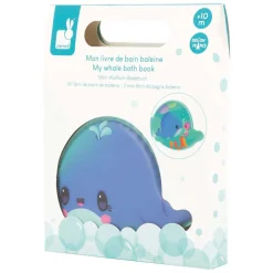Janod Badspeelgoed - Badboek Mijn Walvis