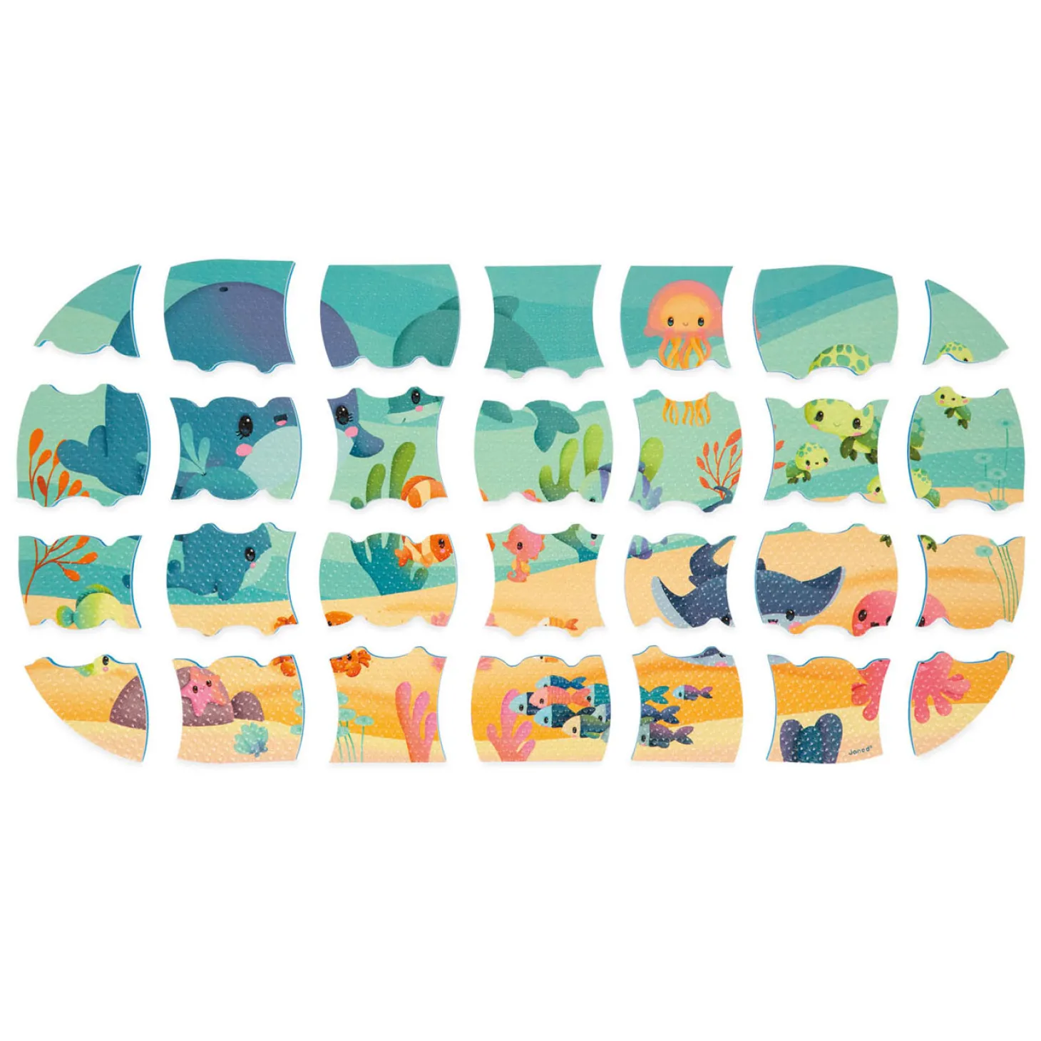 Janod Badspeelgoed - Badpuzzel Mijn Oceaan