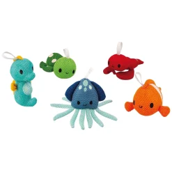 Janod Badspeelgoed  - Badvriendjes Spons Zeeschuim