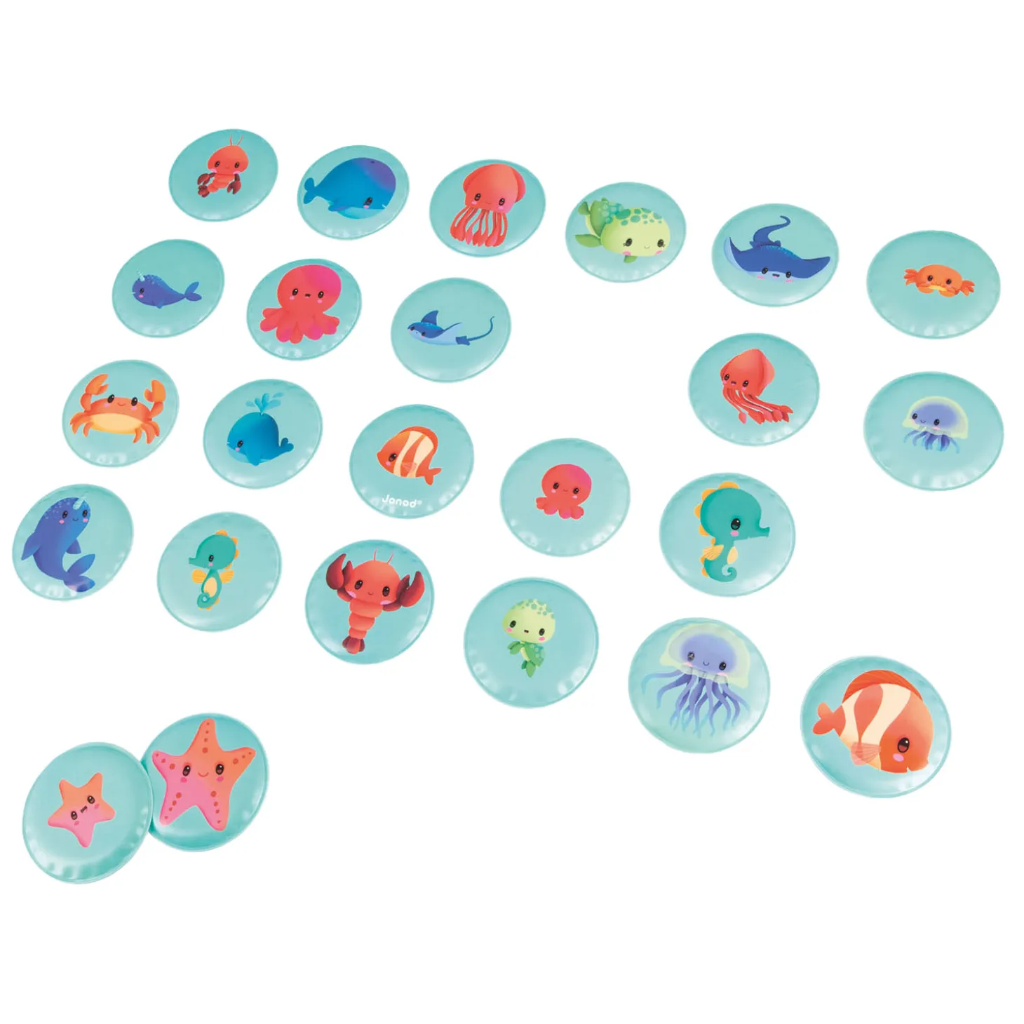Janod Badspeelgoed - Memo De Baby dieren
