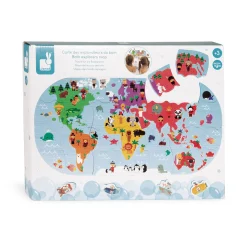Janod Badspeelgoed - Wereldkaart
