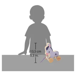 Janod Boerderij - Houten Trekfiguur Ezel