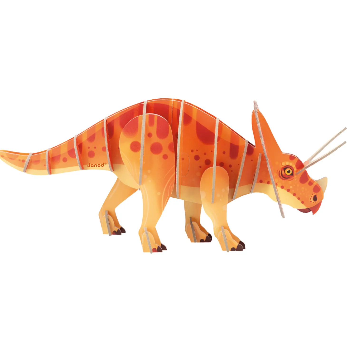 Janod Dino - 3D-puzzel Triceratops 32st.