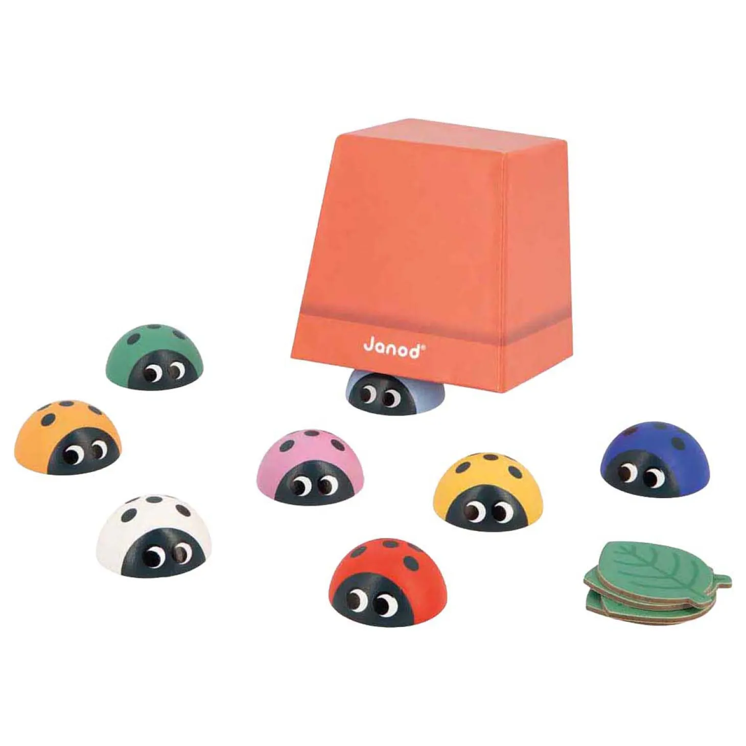 Janod Geheugenspel - Houten Lieveheersbeestjes