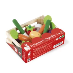 Janod Kistje met Groenten, 12dlg.