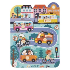 Janod Knoppuzzel - In De Stad