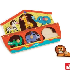 Janod Knoppuzzel Noach's Ark, 6st.