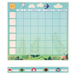 Janod Magneetbord - Weekplanning