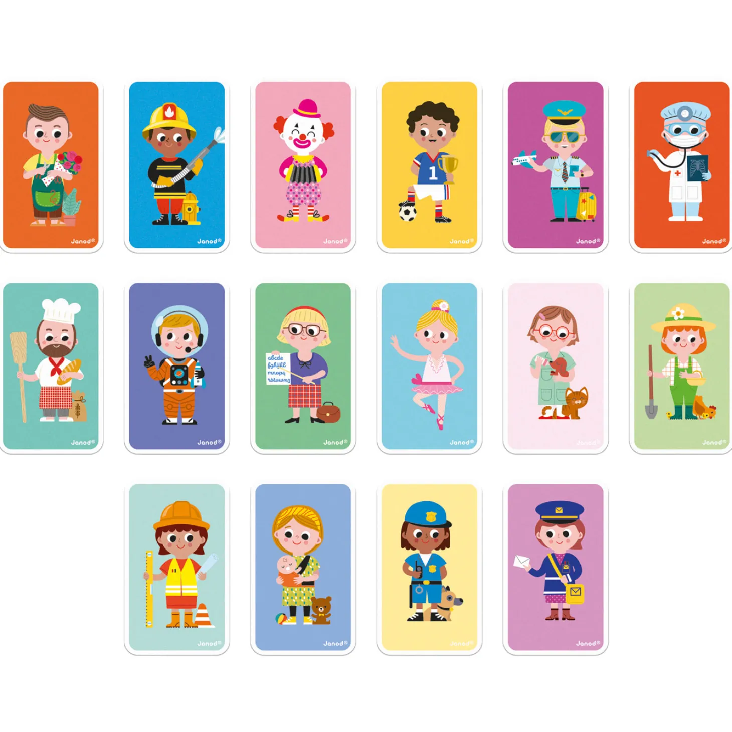 Janod Magnetibook - Beroepen