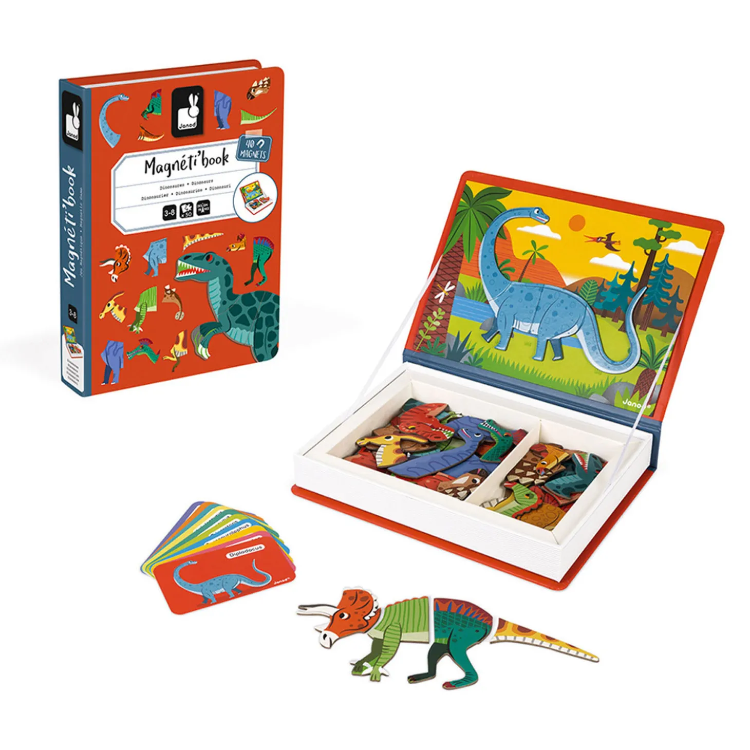 Janod Magnetibook - Dino's