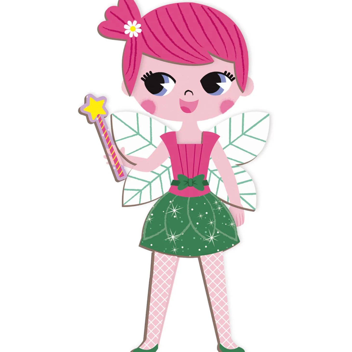 Janod Magnetibook - Verkleedfeest Meisjes