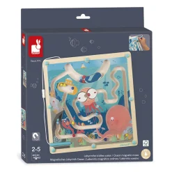 Janod Magnetisch Houten Doolhof Oceaan