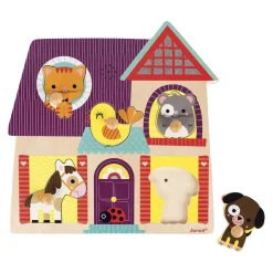 Janod Muzikale Puzzel - Mijn kleine vrienden