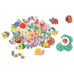 Janod Pedagogie - Houten Zoekspel de Tuindiertjes 84dlg.