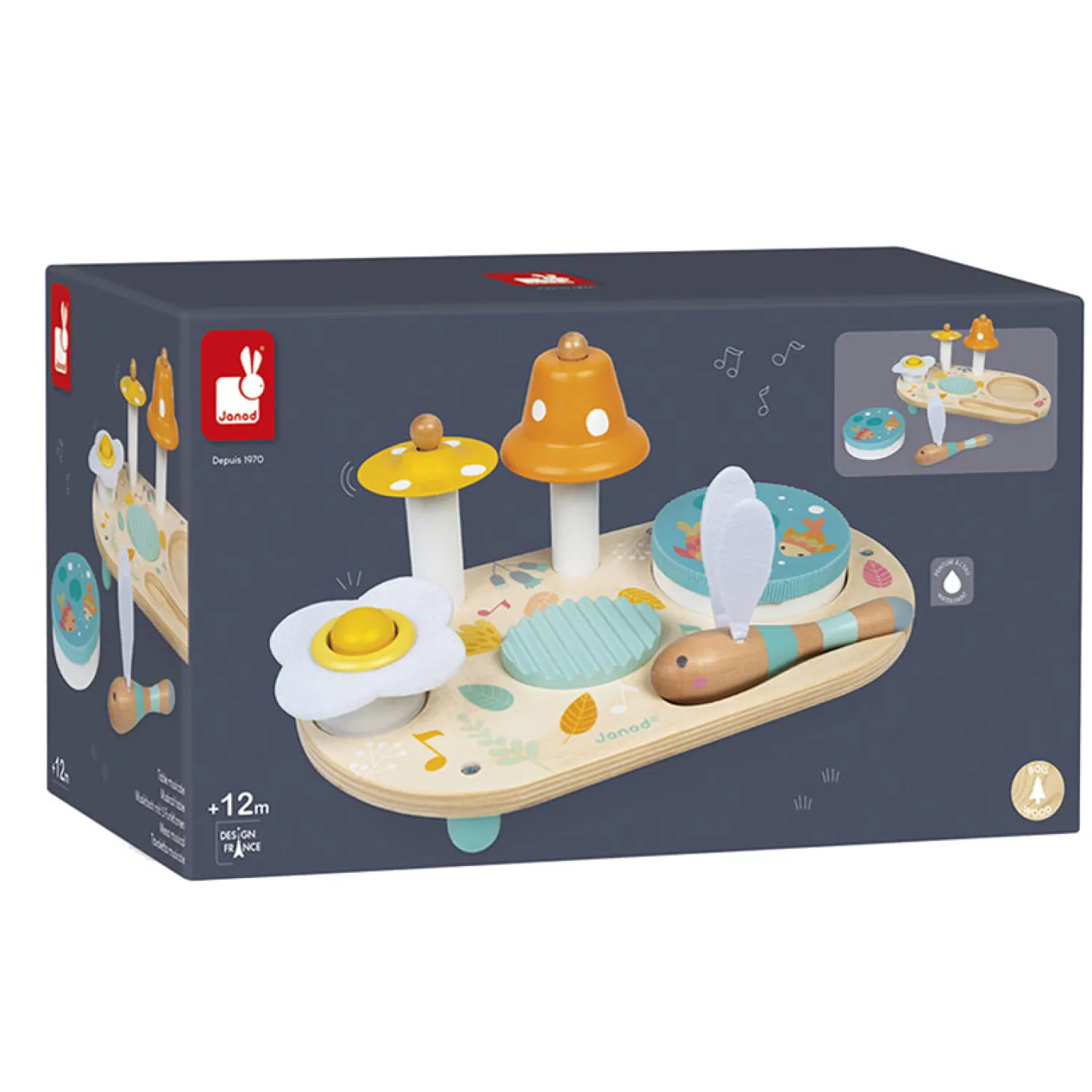 Janod Pure - Houten Muziektafel