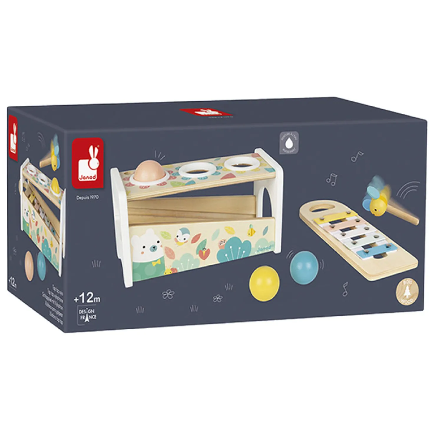 Janod Pure - Tap tap Xylofoon