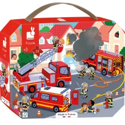 Janod Puzzel - De Brandweer, 24st.