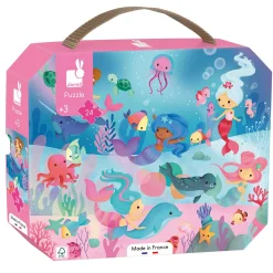 Janod Puzzel - Zeemeerminnen, 24st.