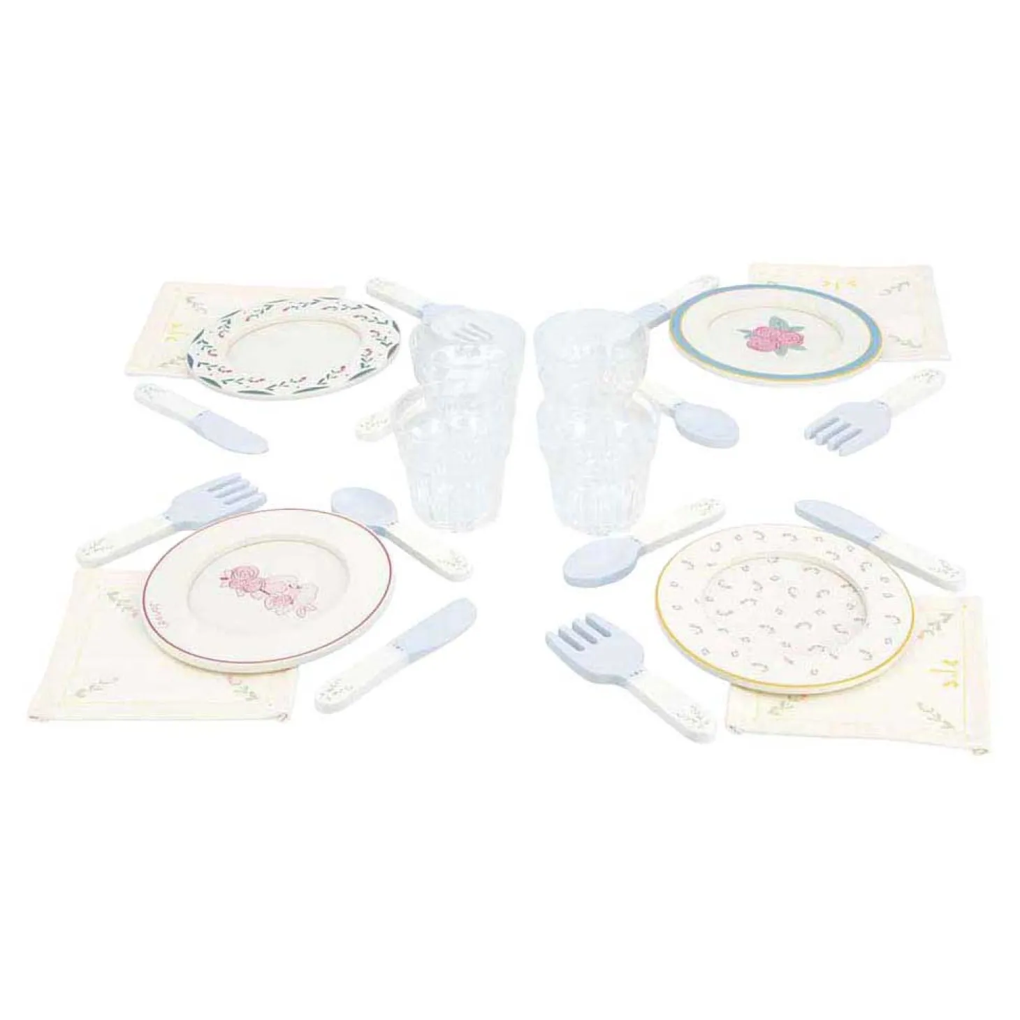 Janod Shiny Grandma - Houten Thee servies - 25dlg.