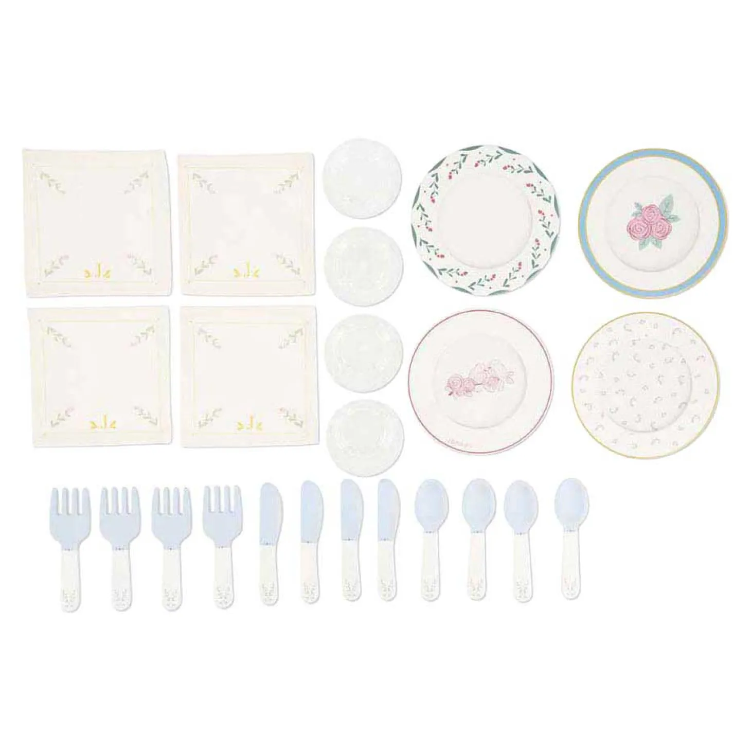 Janod Shiny Grandma - Houten Thee servies - 25dlg.