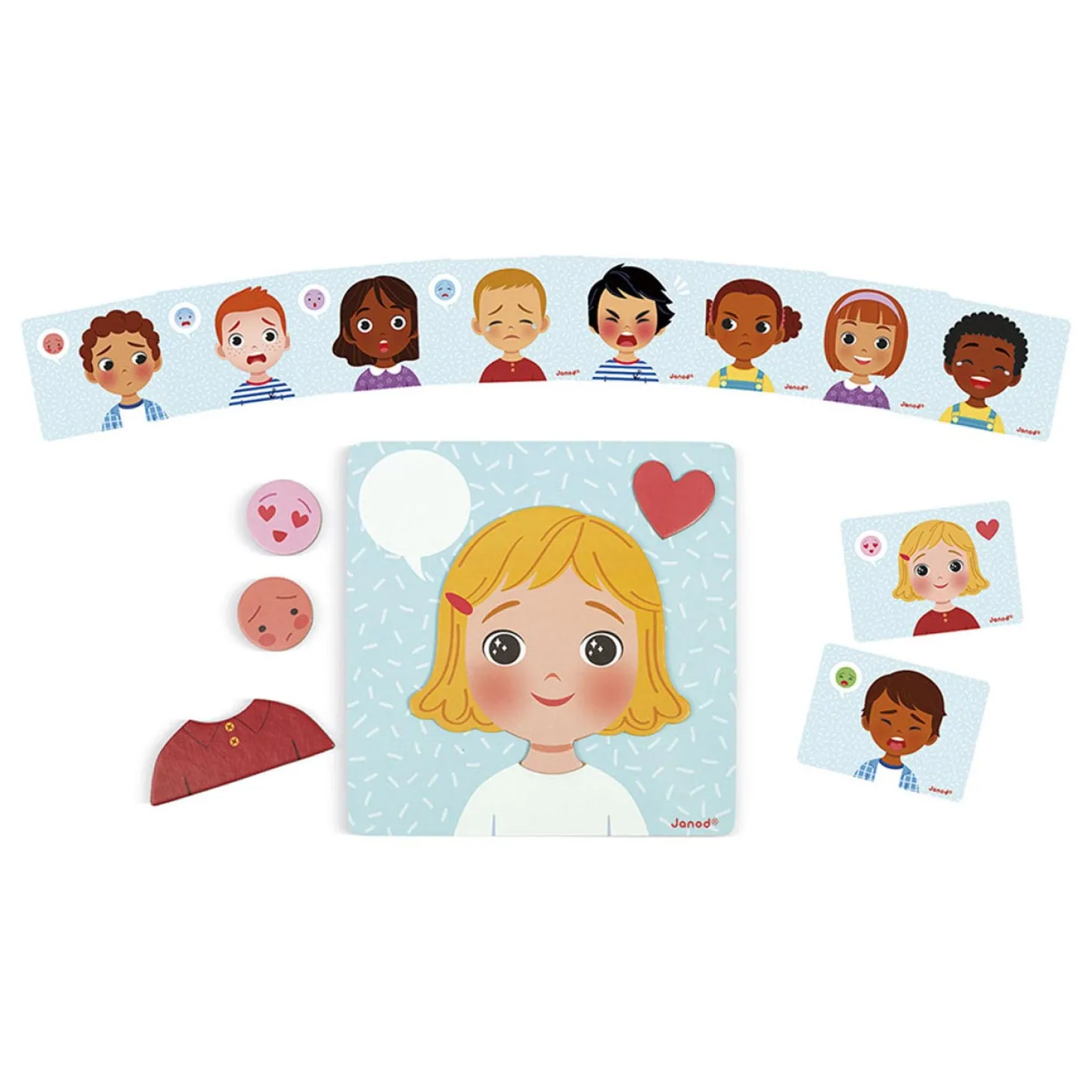 Janod Spel - Magnetische Emoties