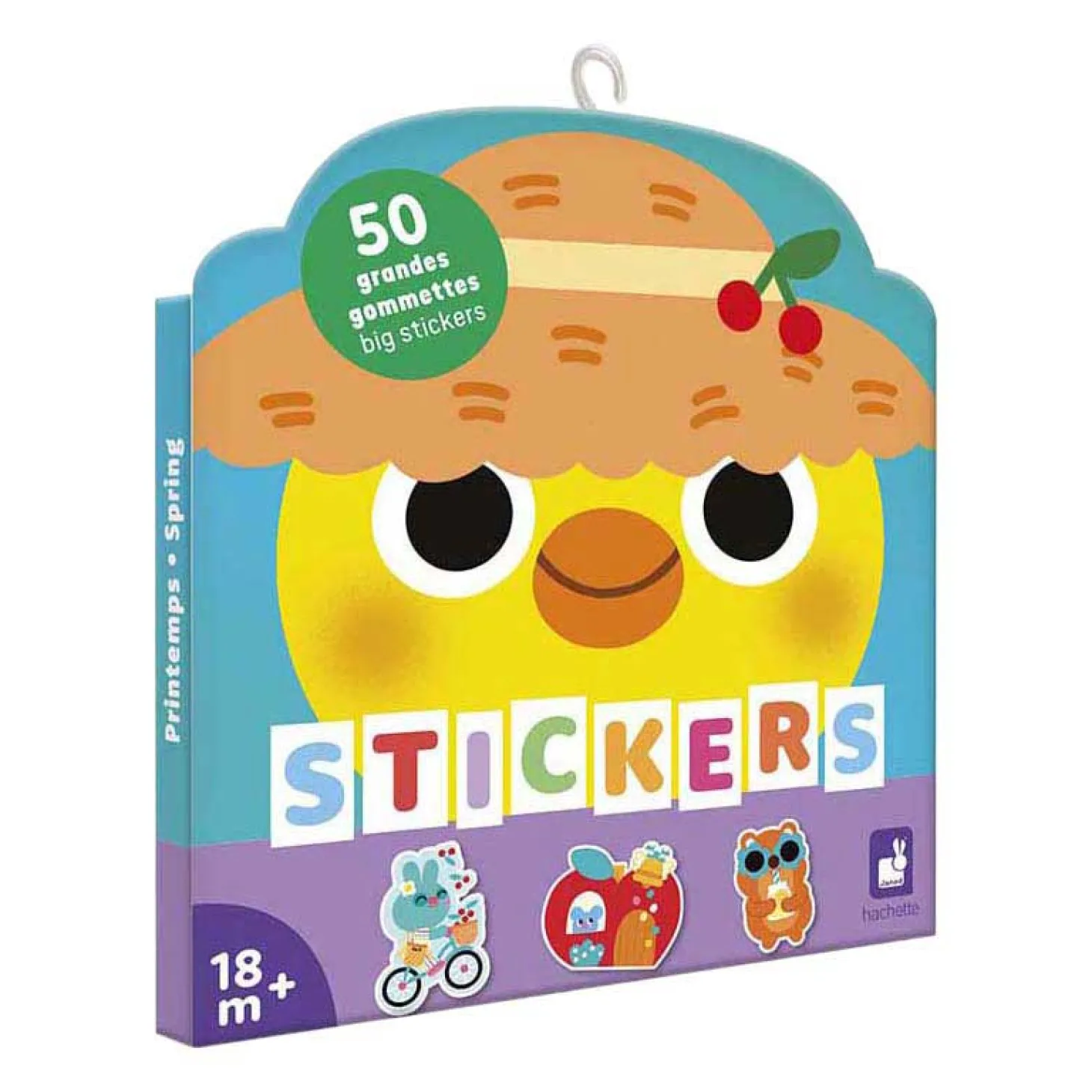 Janod Stickers - 50 Grote Stickers Lente