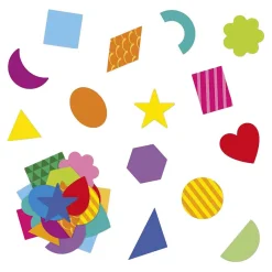 Janod Stickers - 300 Stickers Geometrische Vormen