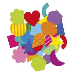 Janod Stickers - 300 Stickers Geometrische Vormen