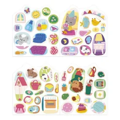 Janod Stickers - Stickerboek Het Huis