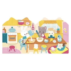 Janod Stickers - Stickerboek Het Huis