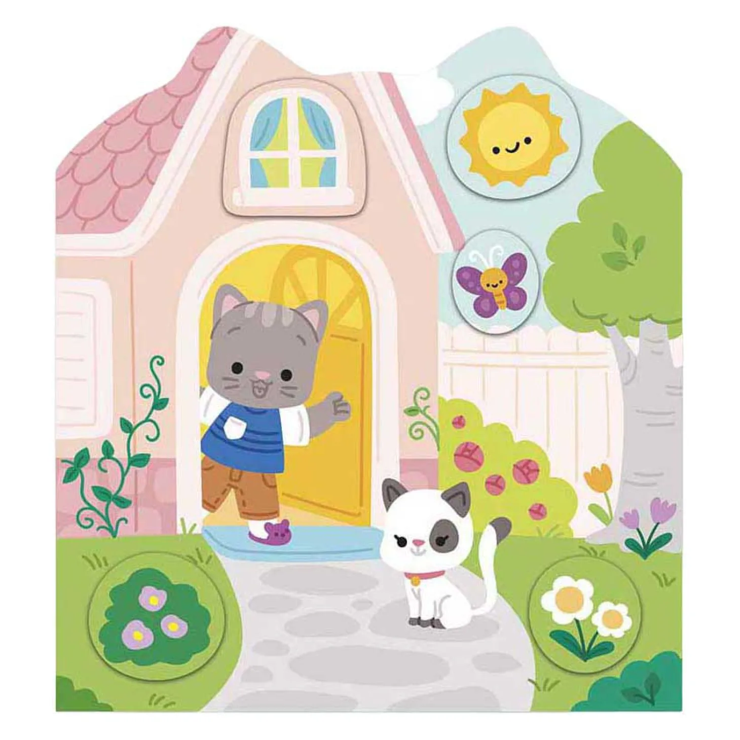 Janod Stickers - Stickerboek Het Huis