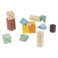 Janod Sweet Cocoon - Houten Blokkenkar - 18dlg.
