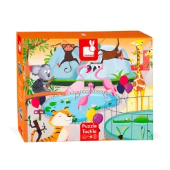 Janod Voelpuzzel - Een dag in de Dierentuin
