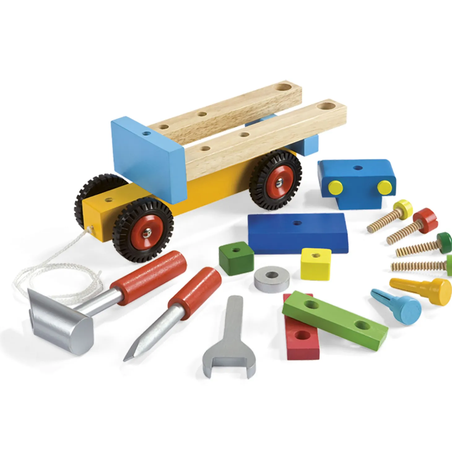 Janod Vrachtwagen met Accessoires