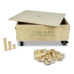 JOIN CLIPS Basis Uitbreiding PRO Set, 500 Bouwplankjes