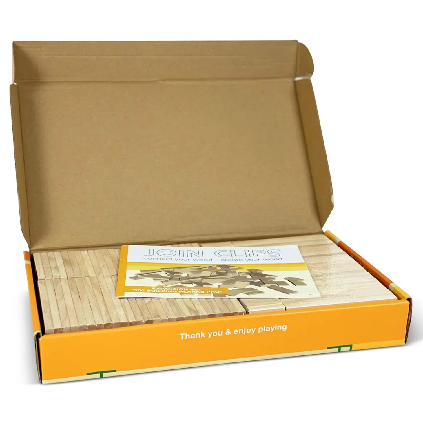 JOIN CLIPS Uitbreidingsset 200 Bouwplankjes PRO