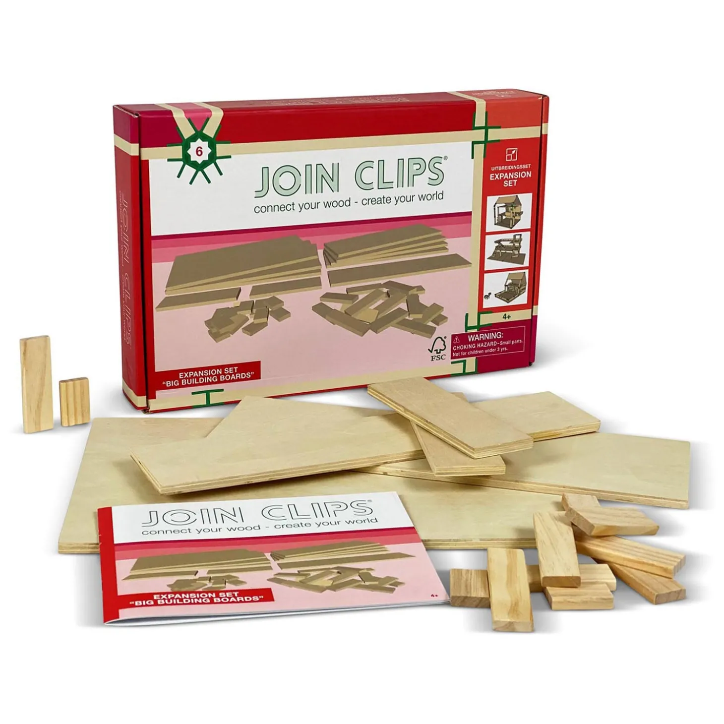 JOIN CLIPS Uitbreidingsset Grote Bouwplaten