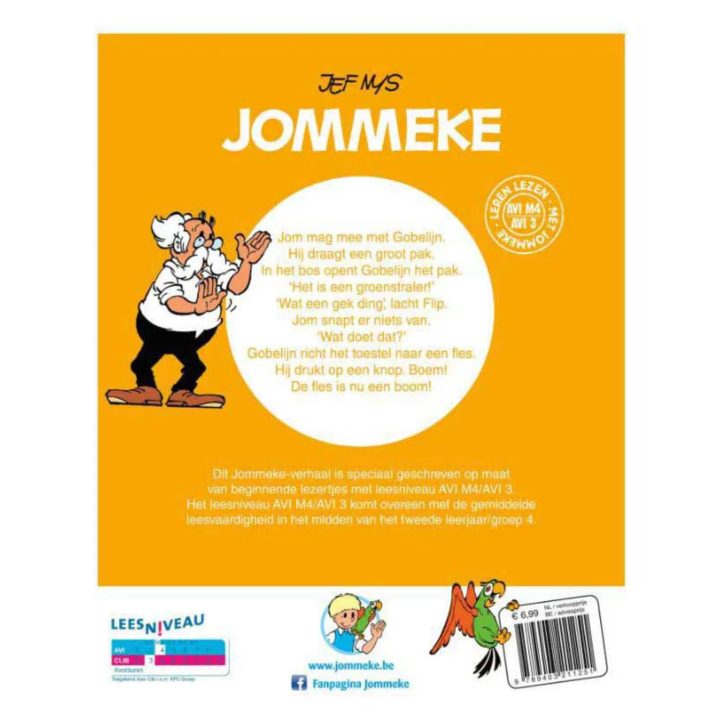 Jommeke - De Groenstraler - AVI M4
