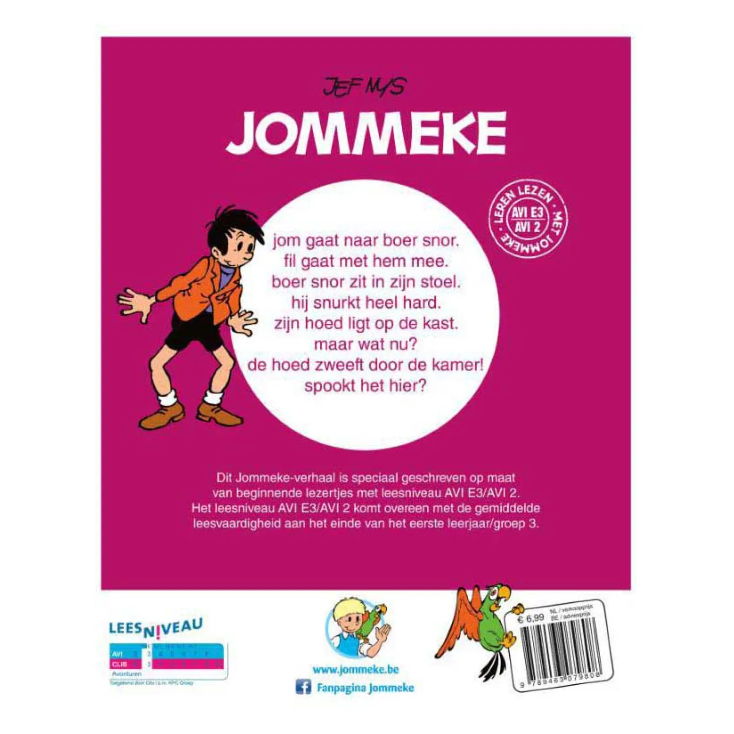 Jommeke - Jom en de Hoed - AVI E3