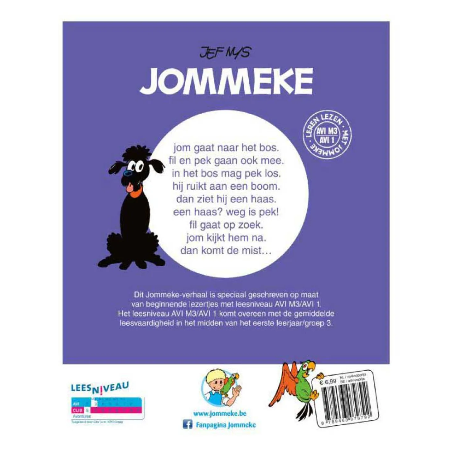Jommeke - Jom in het Bos - AVI M3