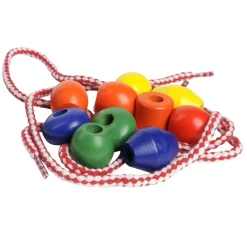 Jouéco Houten Rijgkralen