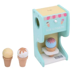 Joueco Houten Ijsmachine met Ijsbollen, 6dlg.