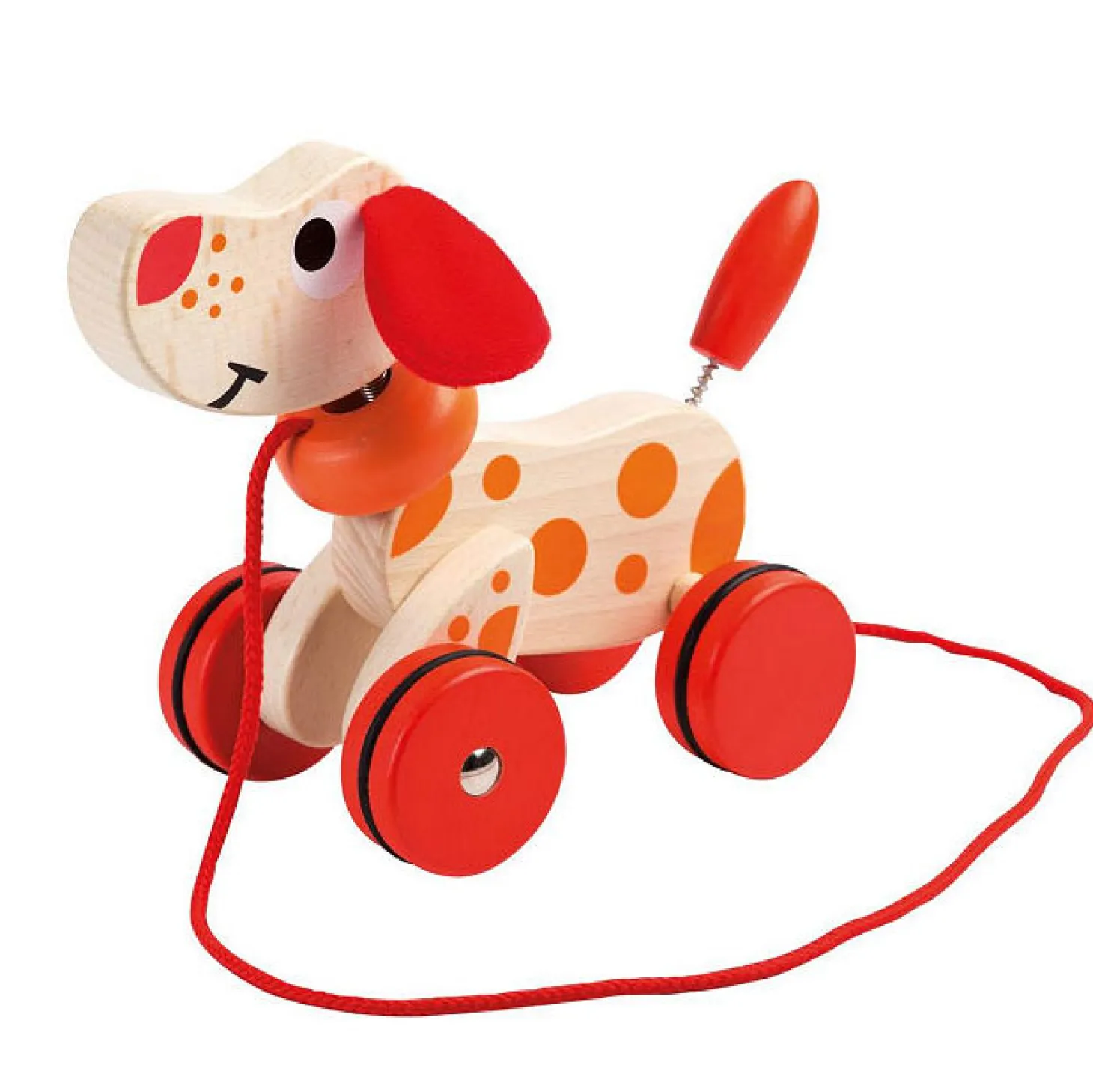 Joueco Houten Kwispel Hondje