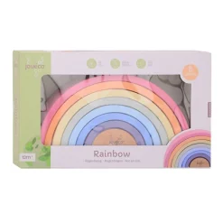 Joueco Houten Regenboog, 8dlg.