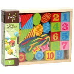 Joueco Houten Rijgkralenset