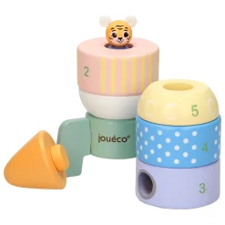 Joueco Houten Stapel Raket