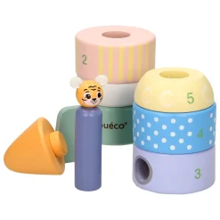 Joueco Houten Stapel Raket