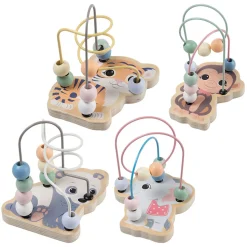 Joueco Motoriek Spiraal Dierenprint The Wildies Family