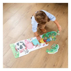 Jumbo Goula Omkeerbare Puzzel XXL Boerderij Dag en Nacht, 27st.